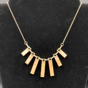Salmon stones, necklace, N117